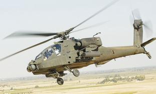 Apache attack helicopter