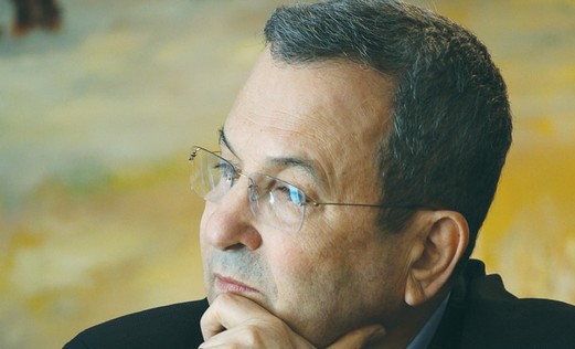 Defense Minister Ehud Barak.