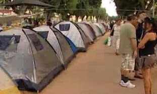 Tel Aviv housing prices tent protest