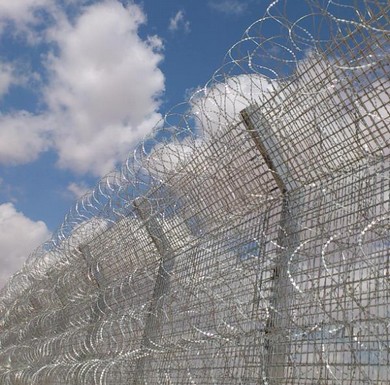 The fence along Israel