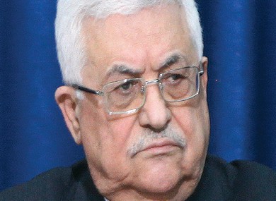 PA President Mahmoud Abbas