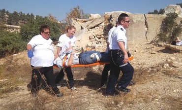 FOREIGN PARAMEDICS along with MDA staff 