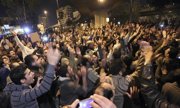 Protest in Jordan over gas prices.