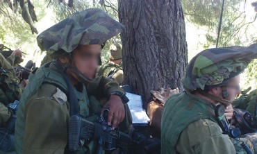 SOLDIERS FROM the Shahaf Battalion.