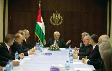 Palestinian President in Ramallah 