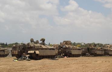 Gaza border, July 18 