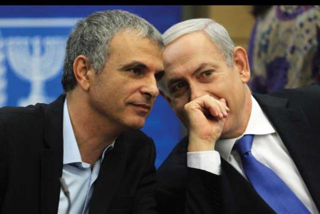 BENJAMIN NETANYAHU and finance minister Moshe Kahlon. (photo credit: REUTERS/BAZ RATNER)