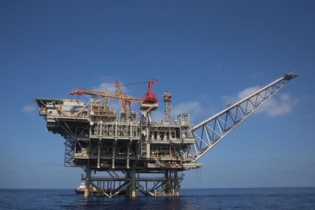 Tamar gas field‏ (photo credit: MARC ISRAEL SELLEM/THE JERUSALEM POST)