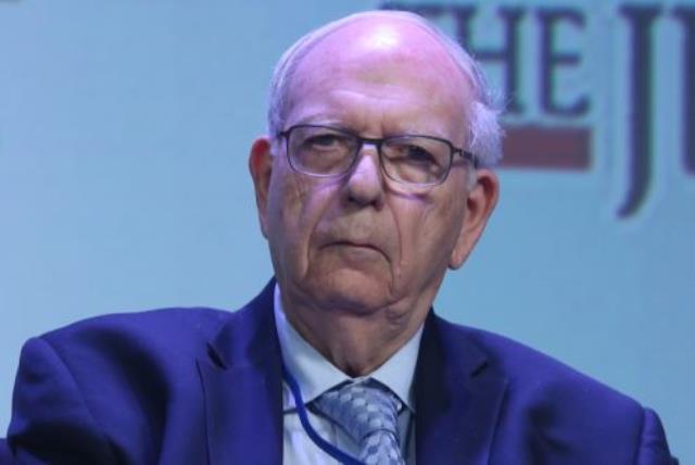 Efraim Halevy at JPost Annual Conference  (photo credit: MARC ISRAEL SELLEM)