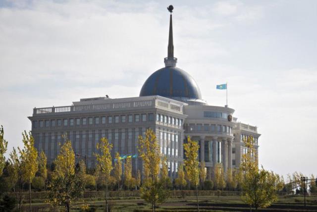 A general view of Akorda, the official residence of Kazakhstan's President, in Astana, Kazakhstan. (photo credit: REUTERS)