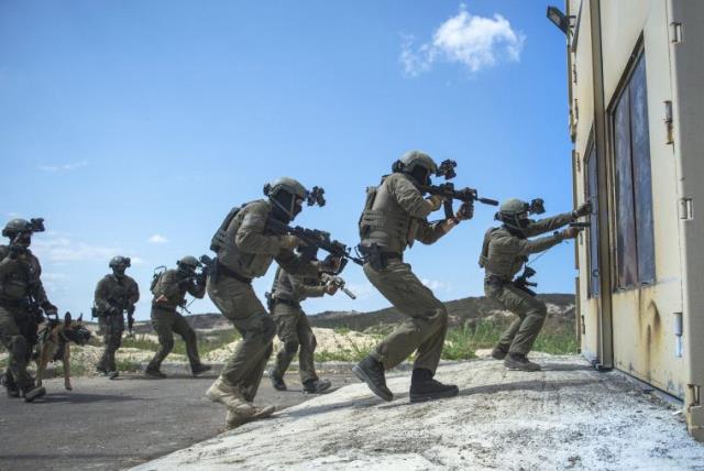 IDF elite unit training day (photo credit: IDF SPOKESMAN’S UNIT)