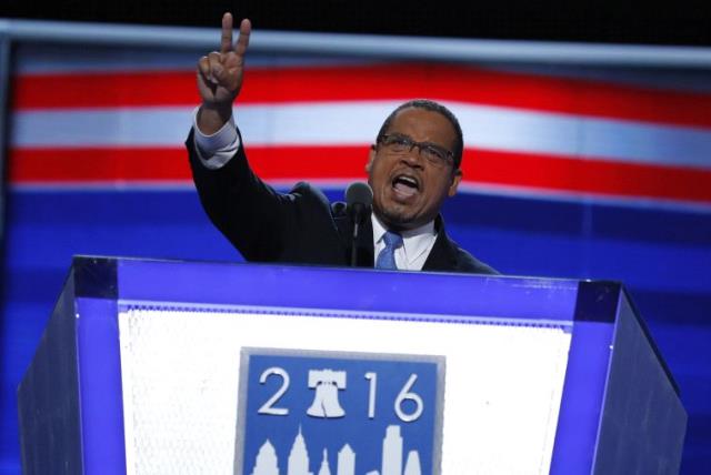 US Rep. Keith Ellison (photo credit: REUTERS)