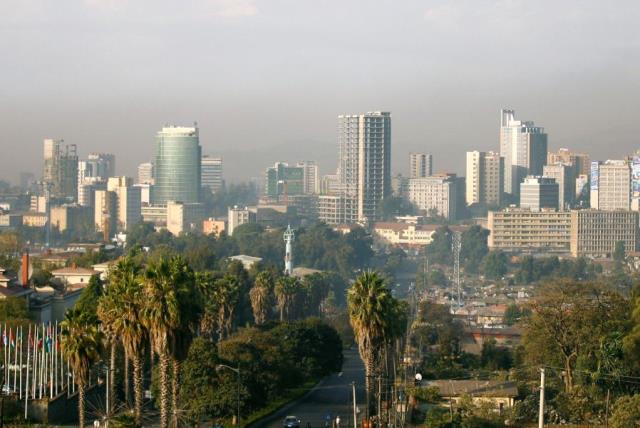 A general view shows the cityscape of Ethiopia's capital Addis Ababa (photo credit: REUTERS)