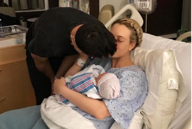 Peta Murgatroyd, Maksim Chmerkovskiy reveal rainbow baby's name