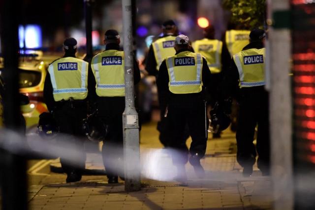 Police attend to an incident on London Bridge in London, Britain, June 3, 2017 (photo credit: REUTERS / HANNAH MCKAY)