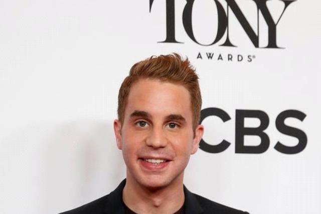 Actor Ben Platt arrives for the 2017 Tony Awards Meet The Nominees Press Reception in New York, US, May 3, 2017 (photo credit: REUTERS/BRENDAN MCDERMID)