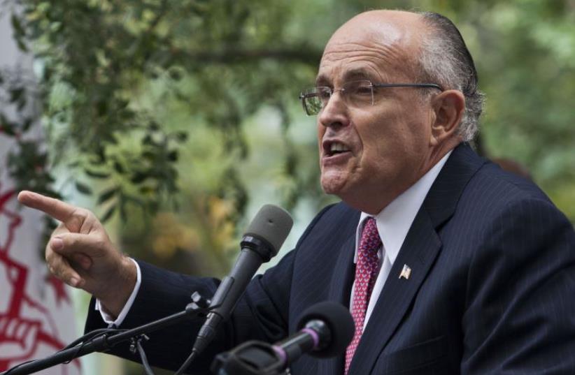 Rudy Giuliani (photo credit: REUTERS)