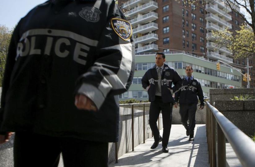 New York police officers (illustrative)  (photo credit: REUTERS)