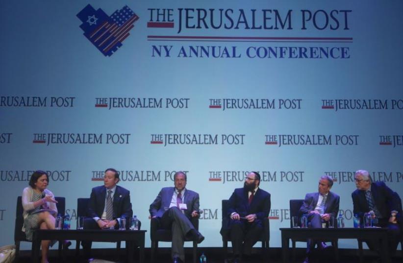 JPost Annual Conference BDS panel (photo credit: MARC ISRAEL SELLEM)