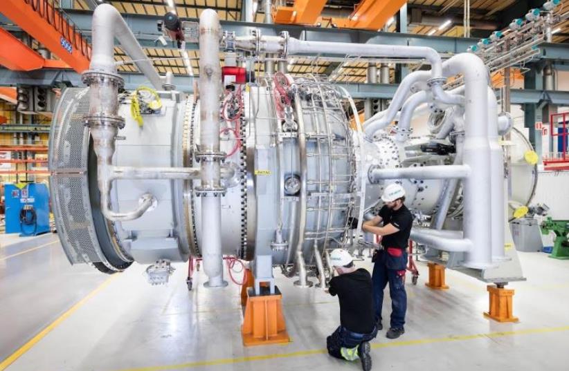 Siemens SGT-800 gas turbine (photo credit: Courtesy)