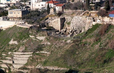 Area G, City of David  (BiblePlaces.com)