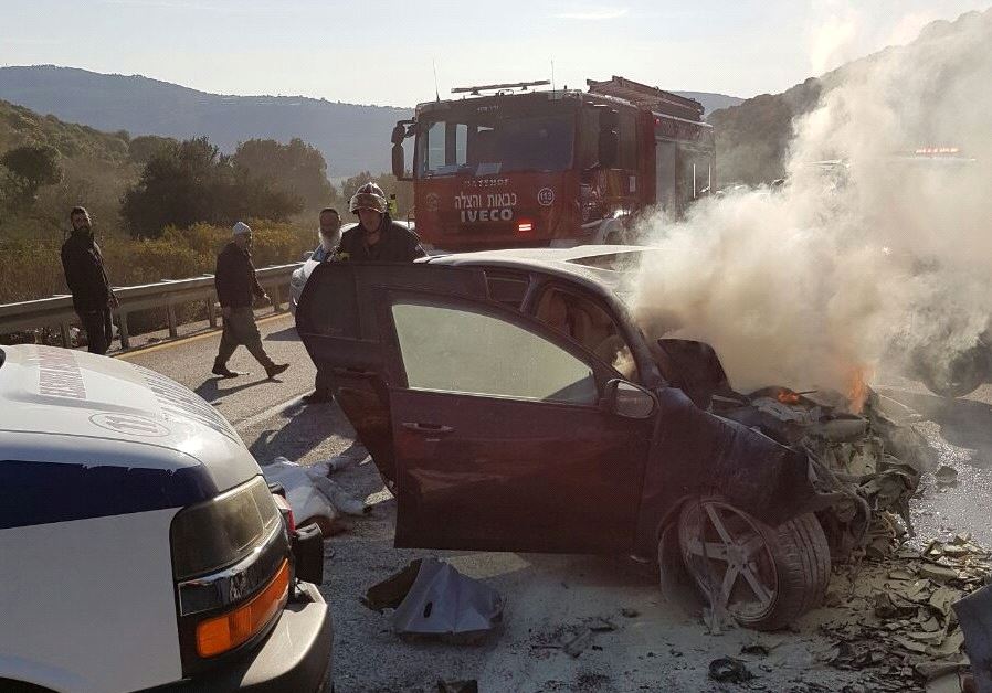 4 killed in northern Israel car crash; 4 seriously injured - Israel ...