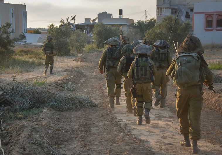 IDF FORCES operate inside the Gaza Strip during Operation Protective Edge (credit: IDF SPOKESMAN’S UNIT)