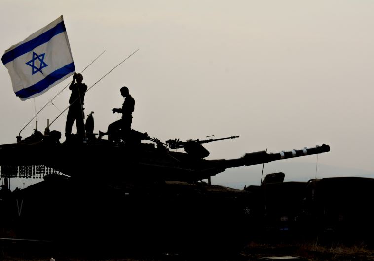 Recently, the entire 188th Brigade of the Armored Corps came together to participate in a week-long exercise in northern Israel (credit: IDF SPOKESPERSON'S UNIT)